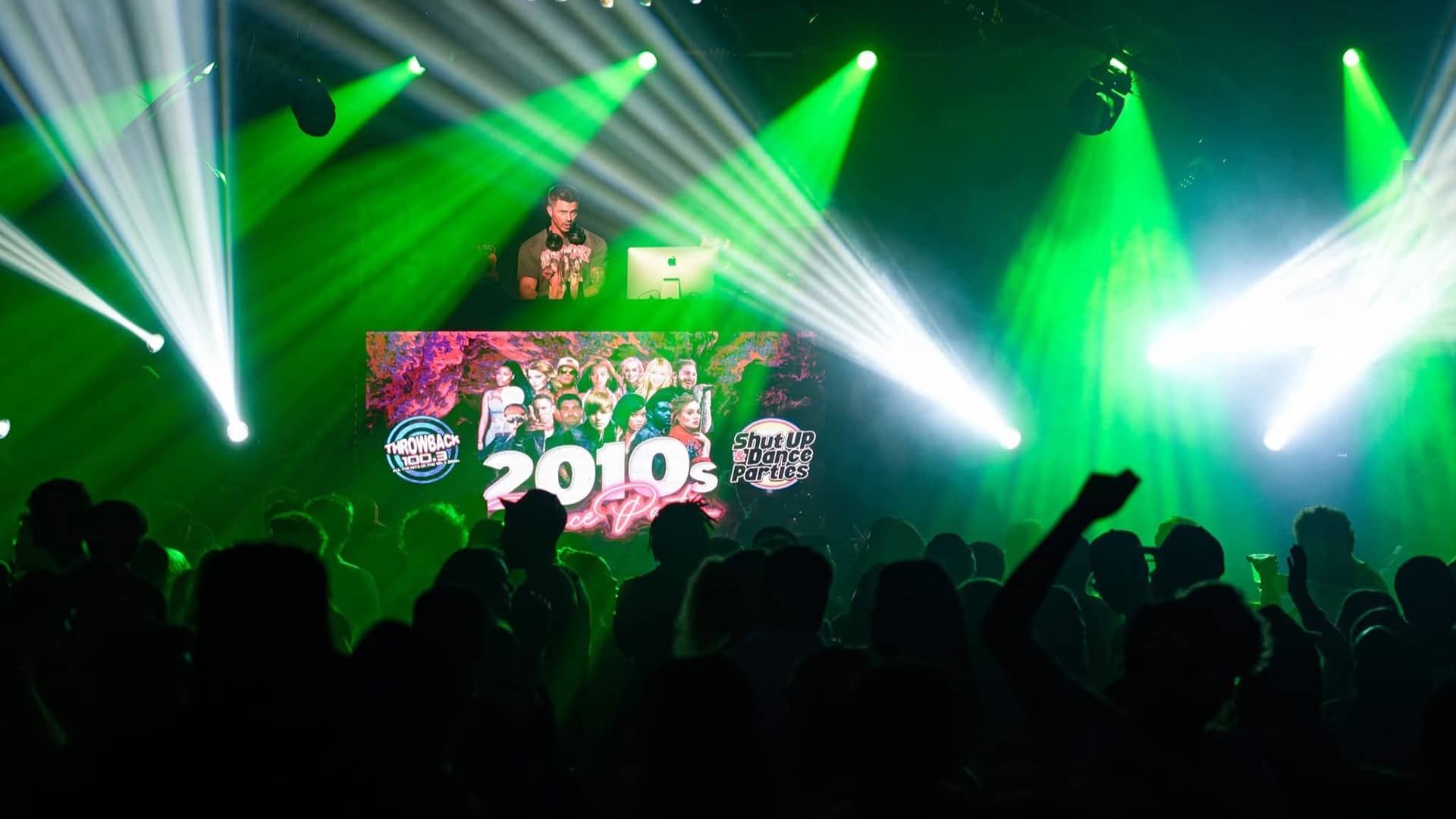 Poster for 2010s Dance Party, presented by Throwback 100.3 on January 24, 2026 at Joe's on Weed St.